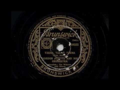 Gordon Jenkins And His Orchestra — Gordon Jenkins And His Orchestra, The Weavers and Chorus ' Tzena, Tzena, Tzena' 78 rpm