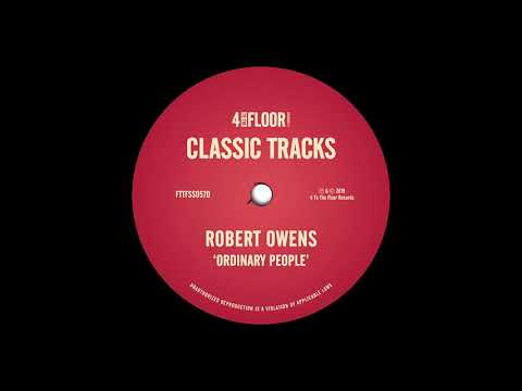 Robert Owens — Robert Owens - Ordinary People (Accapella)