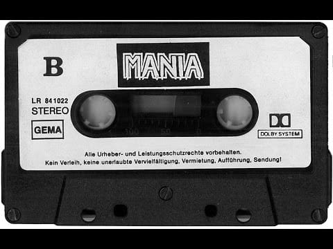 Mania (15) — Mania (Germany) "Break The Silence" demo 1984 2. Hard Rock, Women And Whiskey