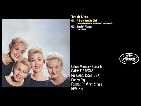 The Shepherd Sisters — The Sheppard Sisters – A Boy And A Girl (Full Record) – 1958 – CAT.# 71306X45