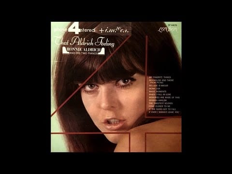 Ronnie Aldrich — Ronnie Aldrich And His Two Pianos - That Aldrich Feeling [1965] (Full Album)