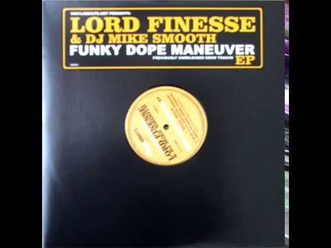 Lord Finesse — Lord Finesse & DJ Mike Smooth ‎- Funky Dope Maneuver (80's / Old School Hip Hop / EP)