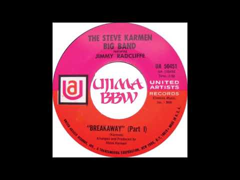 The Steve Karmen Big Band — STEVE KARMEN BIG BAND FEATURING JIMMY RADCLIFFE   Breakaway Part 1   UNITED ARTISTS RECORDS   1968