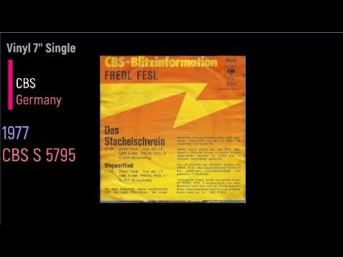 Fredl Fesl — Fredl Fesl   -  Wegwerflied