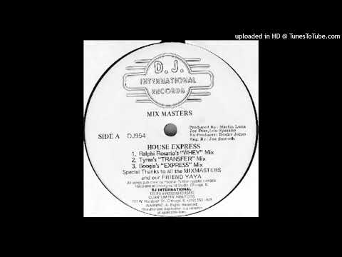 Mix Masters — Mixmasters - House Express (Tyree's  Transfer Mix) 1988