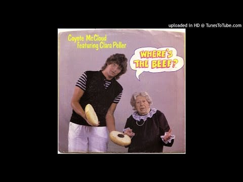 Coyote McCloud — Coyote McCloud & Clara Peller - Where's The Beef? (Instrumental)