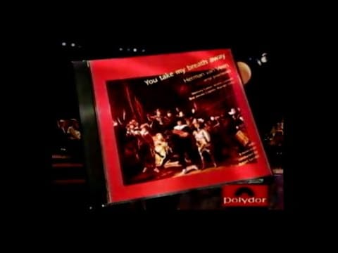 Herman van Veen — Herman Van Veen - You Take My Breath Away – TV Reclame (1992)