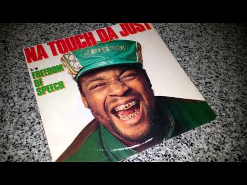 Just-Ice — Just Ice - Na Touch Da Just (Promo Vinyl)