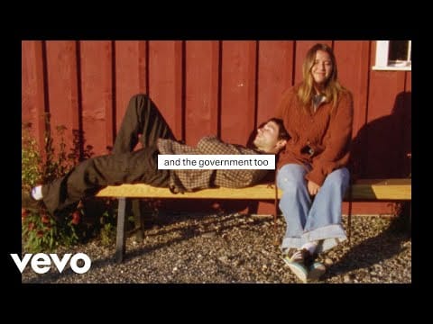 Jeremy Zucker — Jeremy Zucker, Chelsea Cutler - and the government too! (Official Lyric Video)