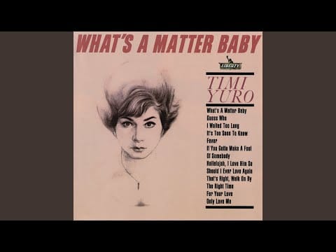 Timi Yuro — It's Too Soon To Know