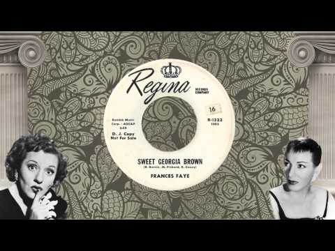 Frances Faye — Frances Faye - Sweet Georgia Brown (Regina)