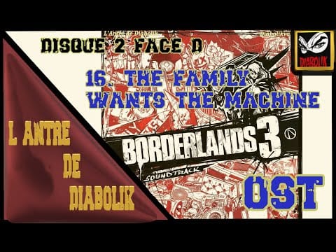 Jesper Kyd — OST Borderlands 3 -Disque 2 Face D - 16. The Family Wants the Machine