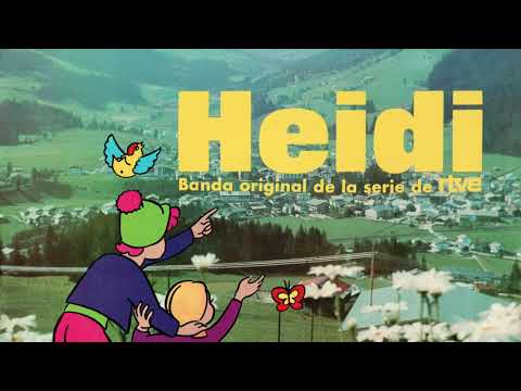 Heidi (14) — Heidi, Canta en Español Vol.1 LP. (Banda Original de la serie de RTVE) Castellano España RTVE 1975.