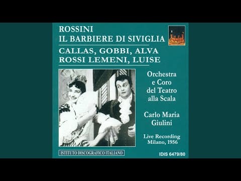 Gioacchino Rossini — Il barbiere di Siviglia (The Barber of Seville) : Act I: Seguito del Finale I: Freddo ed...