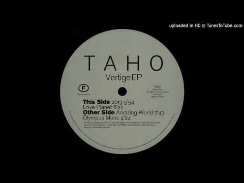 Taho — Fcom (F 019) - Taho - Vertige EP - B1 - 2019 (1995)