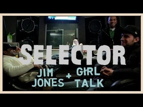 Jim Jones (2) — Jim Jones & Girl Talk Meet Up In A Midtown Studio - Selector
