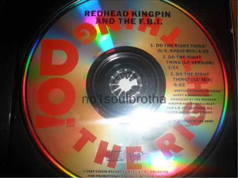 Redhead Kingpin And The FBI — Redhead Kingpin & The FBI "Do The Right Thing" (US Radio Mix)