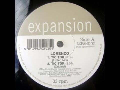 Lorenzo Smith — Lorenzo - Tic Tok (2 Step Mix)
