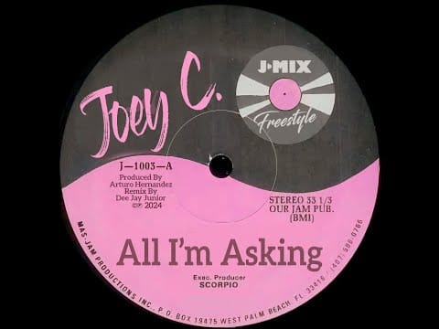 Joey C — Joey C. - All I'm Asking (J-Mix 2024 Radio)