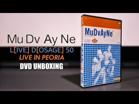 Mudvayne — Mudvayne - L[ive] D[osage] 50: Live In Peoria (2001) DVD Unboxing