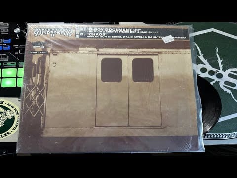 Reflection Eternal — Talib Kweli & Hi-Tek Featuring Bahamadia - Chaos (Instrumental) - Rawkus Records Soundbombing II