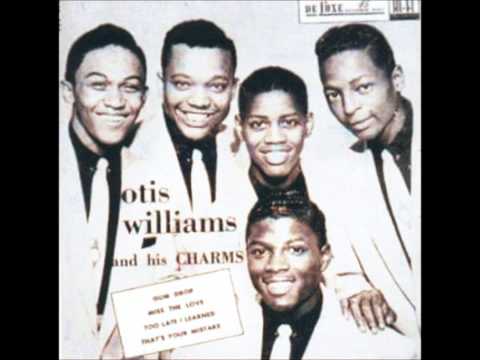 Otis Williams & The Charms — OTIS WILLIAMS & THE CHARMS - One Kind Word From You / Talking To Myself - DELUXE 6137 - 5/57