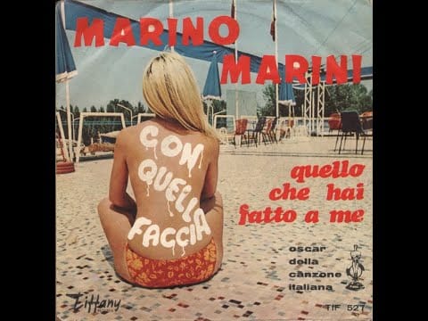 Marino Marini — Marino Marini   Quello che Tu Hai Fatto a Me 1967