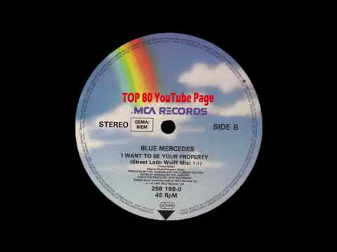 Blue Mercedes — Blue Mercedes - I Want To Be Your Property (A Phil Harding Street Latin Wolff USA Mix)