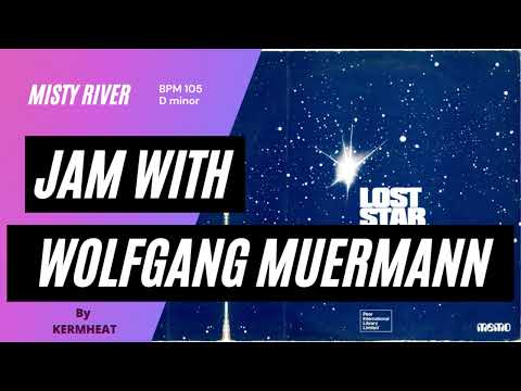 Anthony King — Jam with Wolfgang Muermann "Misty River" BPM 104 - Dm guitar practice backing track #jamwith funk