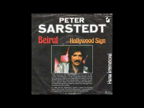 Peter Sarstedt — Peter Sarstedt, Beirut, Single 1978
