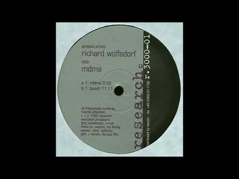 Richard Wolfsdorf — Richard Wolfsdorf - MDMA [r.3000-01]
