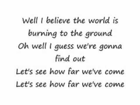 Matchbox Twenty — Matchbox 20-How Far We've Come Lyrics
