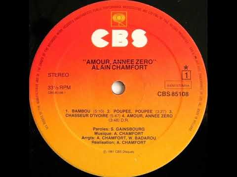 Alain Chamfort — Alain Chamfort "Amour, année zéro" 1981 CBS