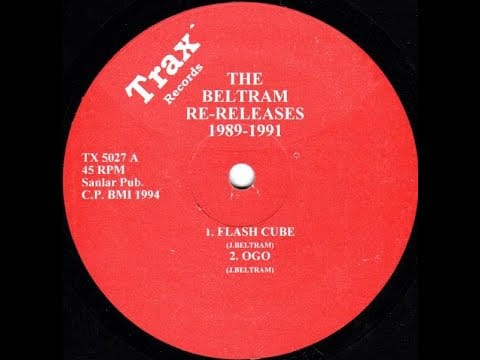 Joey Beltram — Joey Beltram - Flash Cube Trax records 1994