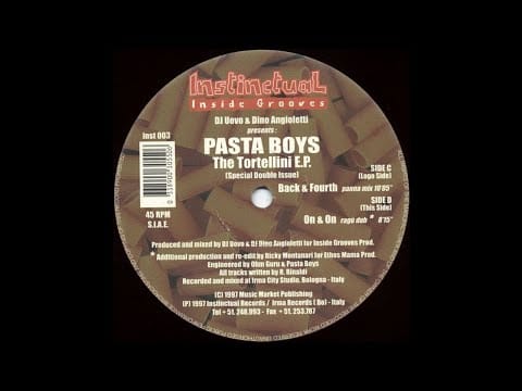 Pastaboys — Pastaboys ‎– On & On (Ragu Dub)