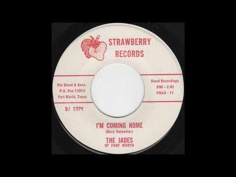The Jades (6) — The Jades Of Fort Worth - I'm Coming Home (1968? Moody Garage Rock)