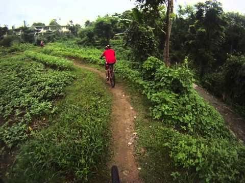 Jori Hulkkonen — Test Ride with the Hero Go Pro HD strapped on at Bonifacio Trail in the Philippines