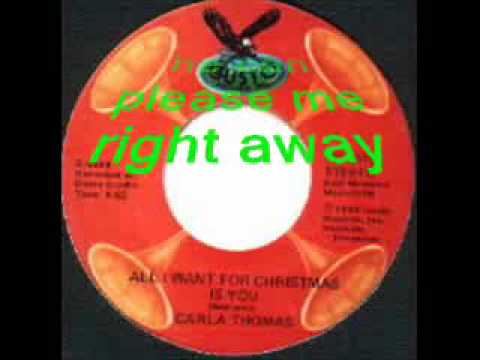 Carla Thomas — All I want for Christmas is you - Carla Thomas.wmv