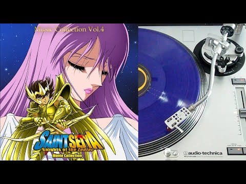 Seiji Yokoyama — Saint Seiya Knights Of The Zodiacs: Music Collection vol. 4 - OST vinyl LP face A (Microids Records)