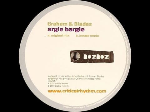 Graham & Blades — Graham & Blades ‎– Argie Bargie (Innate Remix)
