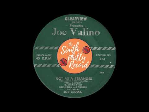 Joe Valino — Joe Valino - Not As A Stranger (Clearview 1955)