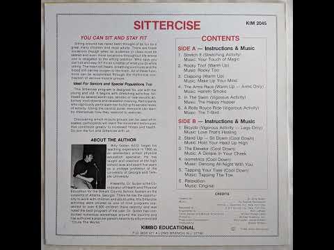Billy Gober, Ed.D. — Billy Gober SITTERCISE/ SEATED ACTIVITIES FOR ALL AGES lp 1982 ** vinyl rip **