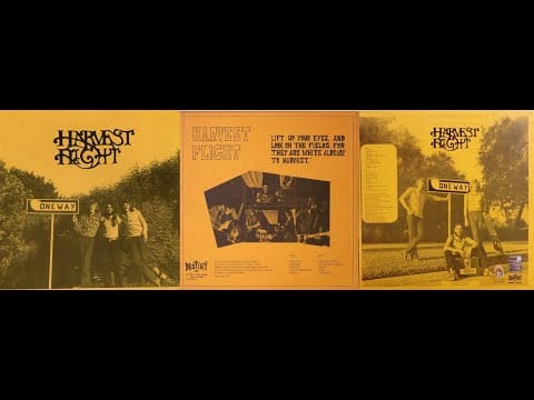 Harvest Flight — Harvest Flight - 1971 LP: One Way - B4 "Free"