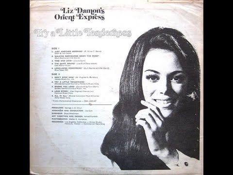 Liz Damon's Orient Express — Try A Little Tenderness - Liz Damon's Orient Express