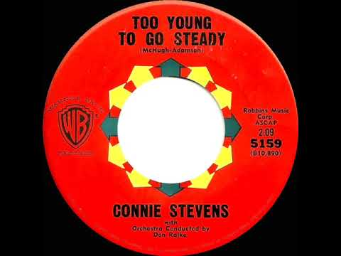 Connie Stevens — 1960 Connie Stevens - Too Young To Go Steady