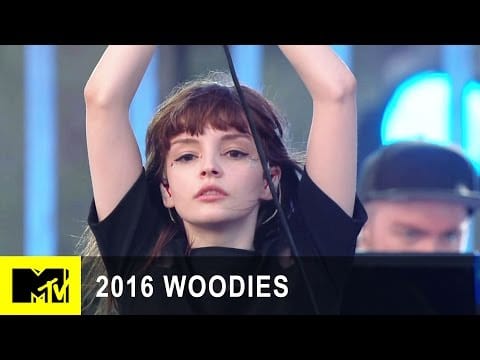 MTV — Chvrches Performs "Leave A Trace" at MTV Woodies/10 for 16 Festival | 2016 Woodies | MTV