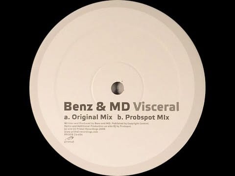 Benz & MD — Benz & MD ‎– Visceral (Probspot Mix)