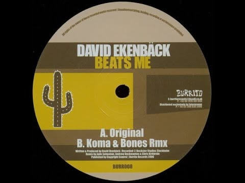 David Ekenbäck — David Ekenback - Beats Me