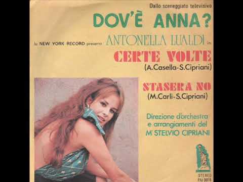 Antonella Lualdi — ANTONELLA LUALDI   STASERA NO   1976