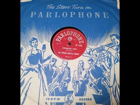 The Vipers Skiffle Group — Streamline Train - The Vipers Skiffle Group - 78rpm